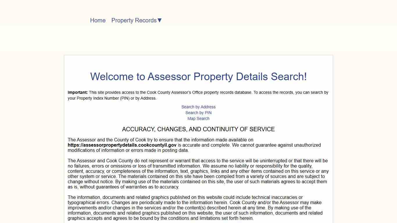 Cook County, IL Property Tax Information