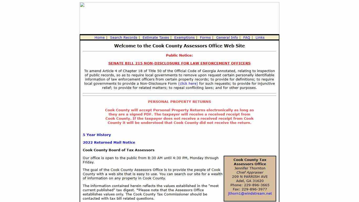 Cook County Tax Assessor's Office